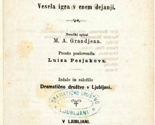 Gorenjski slavcek (1872): prevodi veseloiger