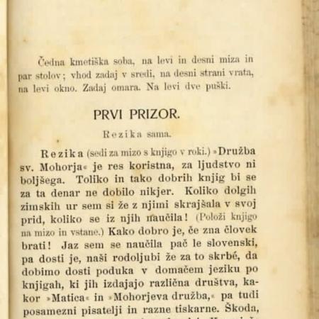Besedilo je leta 1904 priredil Fran Govekar, urednik zbirke Talija.