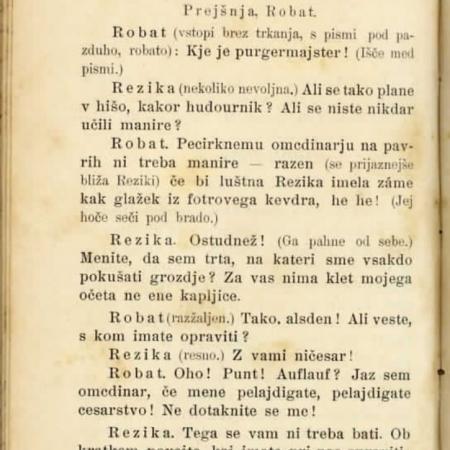 Besedilo je leta 1904 priredil Fran Govekar, urednik zbirke Talija.