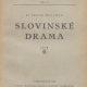 Frank Wollman: Slovinské drama, 1925