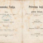 Josip Nolli: Priročna knjiga za glediške diletante, 1868