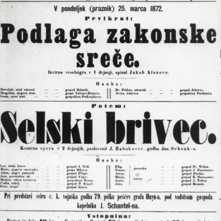 Podlaga zakonske sreče: letak