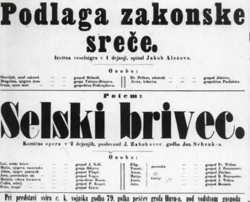 Podlaga zakonske sreče: letak