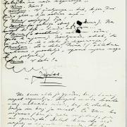 Manuscript of the early version of Cankar's last play Lepa Vida (Fair Vida).