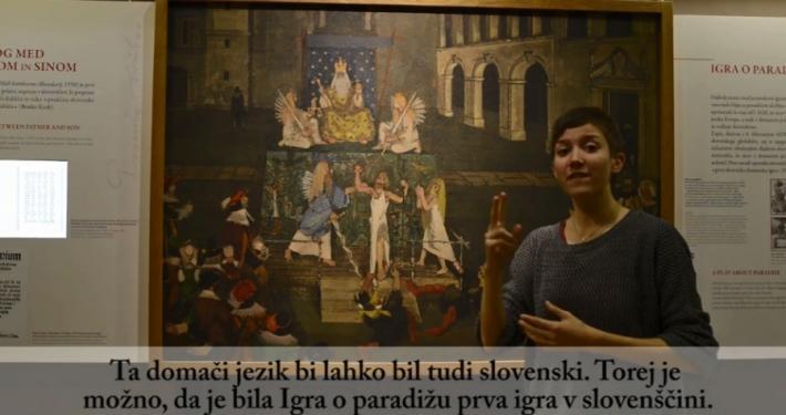 Video vodič je pripravila Melanie Likar v okviru projekta Dostopnost do kulturne dediščine ranljivim skupinam.