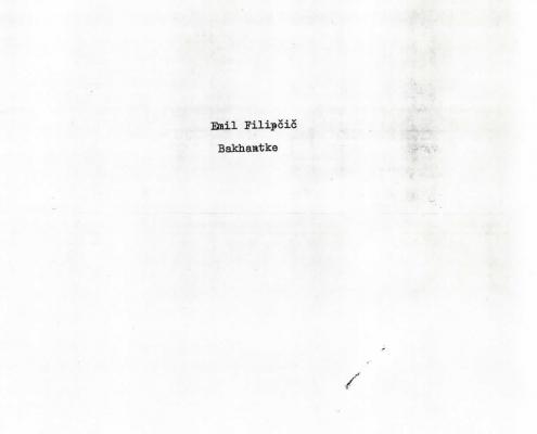 Štirinajstdnevnik Razgledi - Emil Filipčič: Bakhantke (6. 3. 1996, št. 5, str. 28)