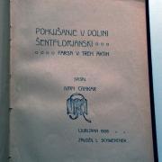 Povod za našo razstavo je najnovejša koprodukcijska uprizoritev Pohujšanja v dolini šentflorjanski, ki je nastala ob stoti obletnici dramatikove smrti.