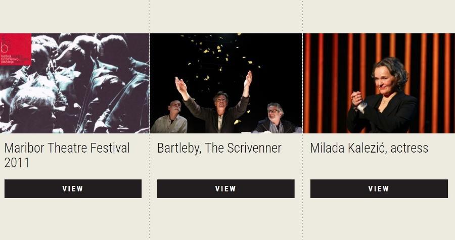 A virtual exhibition prepared by the Maribor Theatre Festival, Novi ZATO. Institute and the Slovenian Theatre Institute