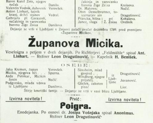 Letak Županovova Micika iz leta 1905