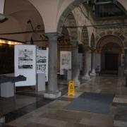 An exhibition of student designs for "The new theatre for the 21st Century"