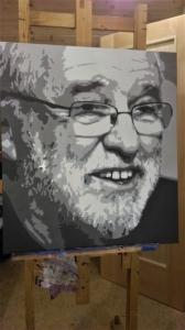 Poklon Velikanom slovenskega gledališča. Janez Hočevar. Slika: Marjan Platovšek.