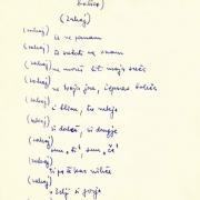 Alja Tkačev, Pesem iz dnevnika, vir: Arhiv SLOGI – Gledališki muzej.