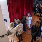 Mejniki gledališke igre, odprtje nove stalne razstave Slovenskega gledališkega inštituta – Gledališkega muzeja na gradu Turjak, 28. septembra 2023. Foto: David Verlič.