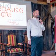 Mejniki gledališke igre, odprtje nove stalne razstave Slovenskega gledališkega inštituta – Gledališkega muzeja na gradu Turjak, 28. septembra 2023. Foto: David Verlič.