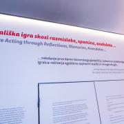 Mejniki gledališke igre, nova stalna razstava Slovenskega gledališkega inštituta – Gledališkega muzeja na gradu Turjak. Foto: David Verlič.