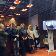 Gledališče Möderndorfer, kranjska postavitev in odprtje razstave, 11. 11. 2023 v PGK. Foto: PGK.