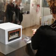 Odprtje razstave Iz naših zbirk: Milan Butina, scenograf, 9. novembra 2023, v Dvorani Slovenskega gledališkega inštituta.