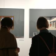 Odprtje razstave Iz naših zbirk: Milan Butina, scenograf, 9. novembra 2023, v Dvorani Slovenskega gledališkega inštituta.