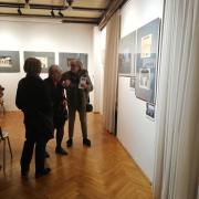 Odprtje razstave Iz naših zbirk: Milan Butina, scenograf, 9. novembra 2023, v Dvorani Slovenskega gledališkega inštituta.