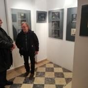 Odprtje razstave Iz naših zbirk: Milan Butina, scenograf, 9. novembra 2023, v Dvorani Slovenskega gledališkega inštituta.