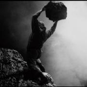 Dušan Jovanović, Kdo to poje Sizifa, SNG Drama Ljubljana, premiera 12. 1. 1997. Foto: Tone Stojko; vir: SLOGI.