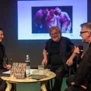 Pogovor o gledališki fotografiji na 59. Festivalu Borštnikovo srečanje. Petek, 7. junija 2024, Mali oder SNG Maribor. Foto: Boštjan Lah.