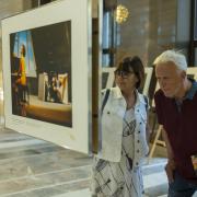 Tone Stojko, Gledališka fotografija/Theatre Photography, potujoča razstava, gostovanje na 59. Festivalu Borštnikovo srečanje. Odprtje razstave, petek, 7. junija 2024, Medetaža SNG Maribor. Foto: Boštjan Lah.