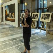 Tone Stojko, Gledališka fotografija/Theatre Photography, potujoča razstava, gostovanje na 59. Festivalu Borštnikovo srečanje. Odprtje razstave, petek, 7. junija 2024, Medetaža SNG Maribor. Foto: Boštjan Lah.