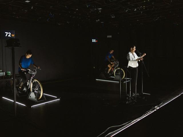 Miranda Rose Hall, A Play for the Living in a Time of Extinction, Slovene National Theatre Maribor. Photo: Peter Giodani/Slovene National Theatre Maribor.