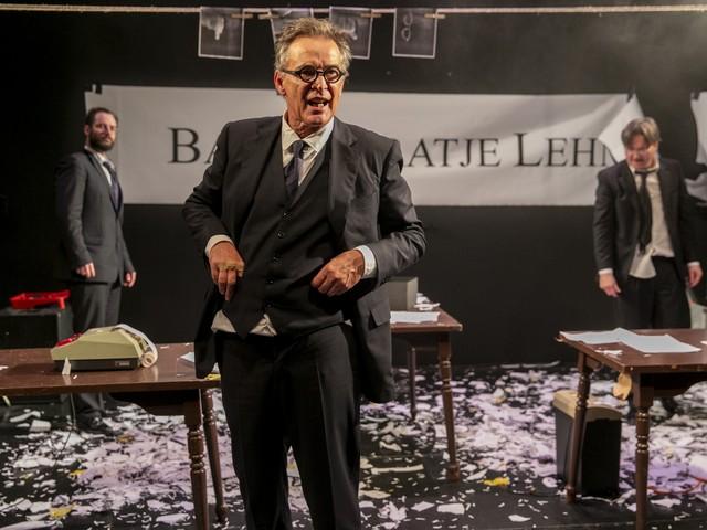 Stefano Massini, adapted by Ben Power, The Lehman Trilogy, Mini teater. Photo: Miha Fras/Mini teater.