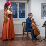 Cveta Mirnik: kostumografinja in njen svet, odprtje razstave. Savinov likovni salon Žalec, 26. marca 2026. Foto: ZKŠT Zavod za kulturo, šport in turizem Žalec.