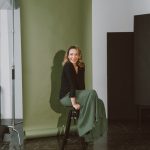 Mojca Funkl, dramska igralka. Foto: Peter Giodani; vir: ZDUS.