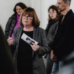 Slovenska dramatika v prevodih. Odprtje razstave na sporedu 56. Tedna slovenske drame, 28. marca 2026, Layerjeva hiša, Kranj. Foto: Maša Pirc / PGK.