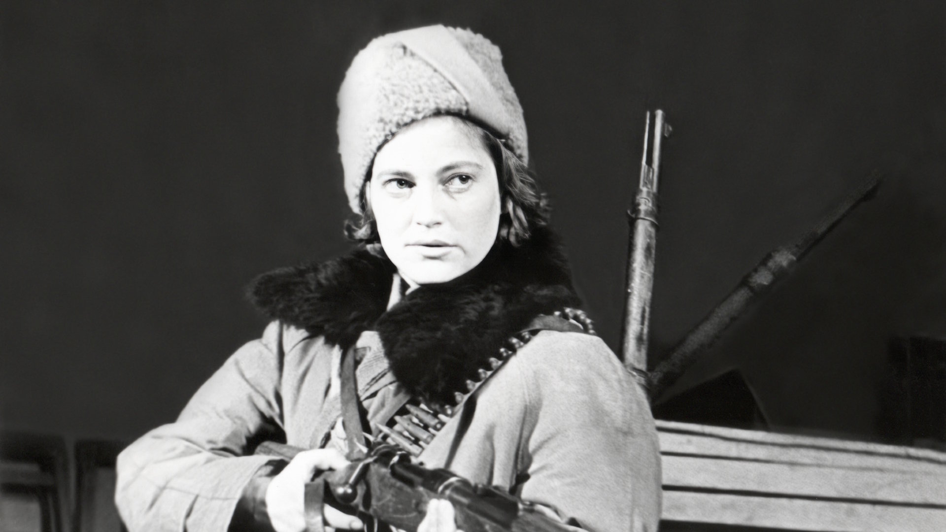 Judita Hahn Kreft as Marjutka (Bratko Kreft: The Ballad of the Lieutenant and Marjutka, Ljubljana City Theatre, premiere January 16, 1960). Photo Vlastja Simončič, SLOGI Iconotheque.