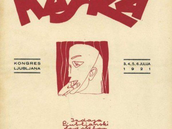 Maska, gledališka revija, leto 1, številka 9, 1920/1921. Vir: knjižnica SLOGI.