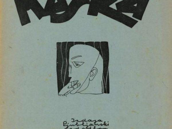 Maska, gledališka revija, leto 1, številka 2, 1920/1921. Vir: knjižnica SLOGI.