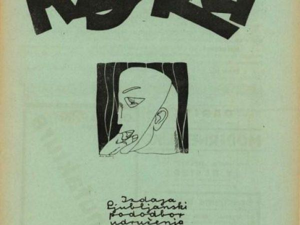 Maska, gledališka revija, leto 1, številka 5, 1920/1921. Vir: knjižnica SLOGI.