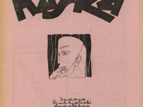 Maska, gledališka revija, leto 1, številka 6, 1920/1921. Vir: knjižnica SLOGI.