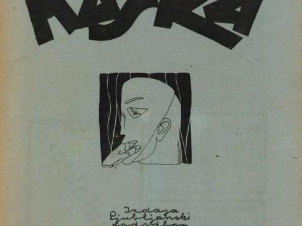 Maska, gledališka revija, leto 1, številka 7, 1920/1921. Vir: knjižnica SLOGI.