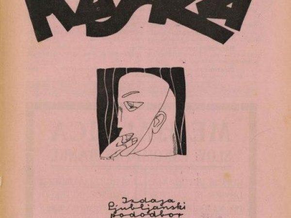 Maska, gledališka revija, leto 1, številka 8, 1920/1921. Vir: knjižnica SLOGI.