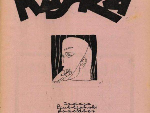 Maska, gledališka revija, leto 1, številka 9, 1920/1921. Vir: knjižnica SLOGI.